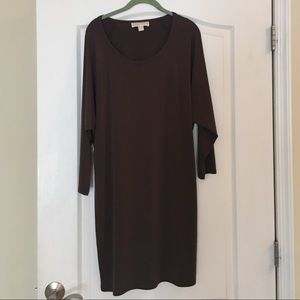 Michael Kors Brown long Sleeve Dress